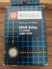Altronix RBSN Relay Module 12 or 24 VDC DPDT Contacts @ 1A -120VAC or 2A - 28VDC