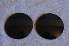 ray ban sunglass lenses glass pair grey nos