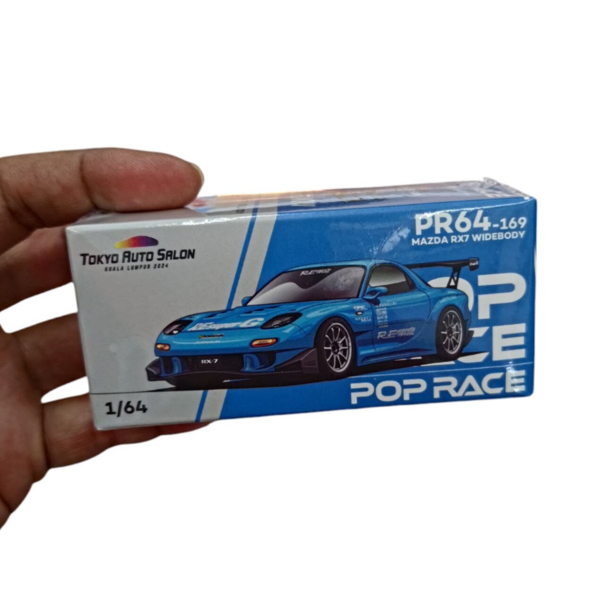 POPRACE PR64-287 RX-7 シルバークローム POPRACE PR64-287 RX-7 シルバークローム - メルカリ