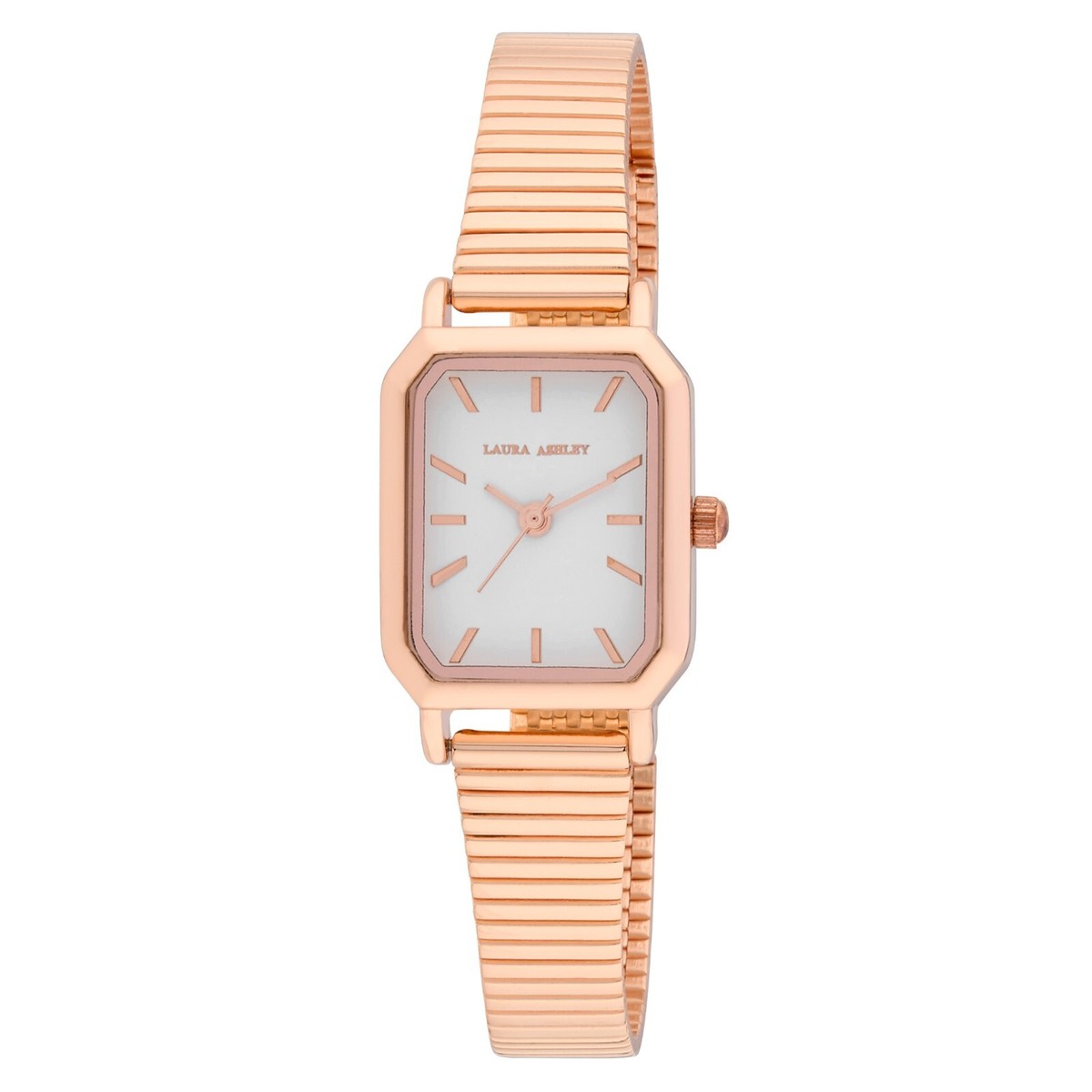 Laura Ashley Women's 20mm Tank Case Bracelet Watch (LA2097) | eBay