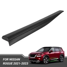 Fits 2021-2023 Nissan Rogue Door Trim Molding Black Front Left Driver Lower