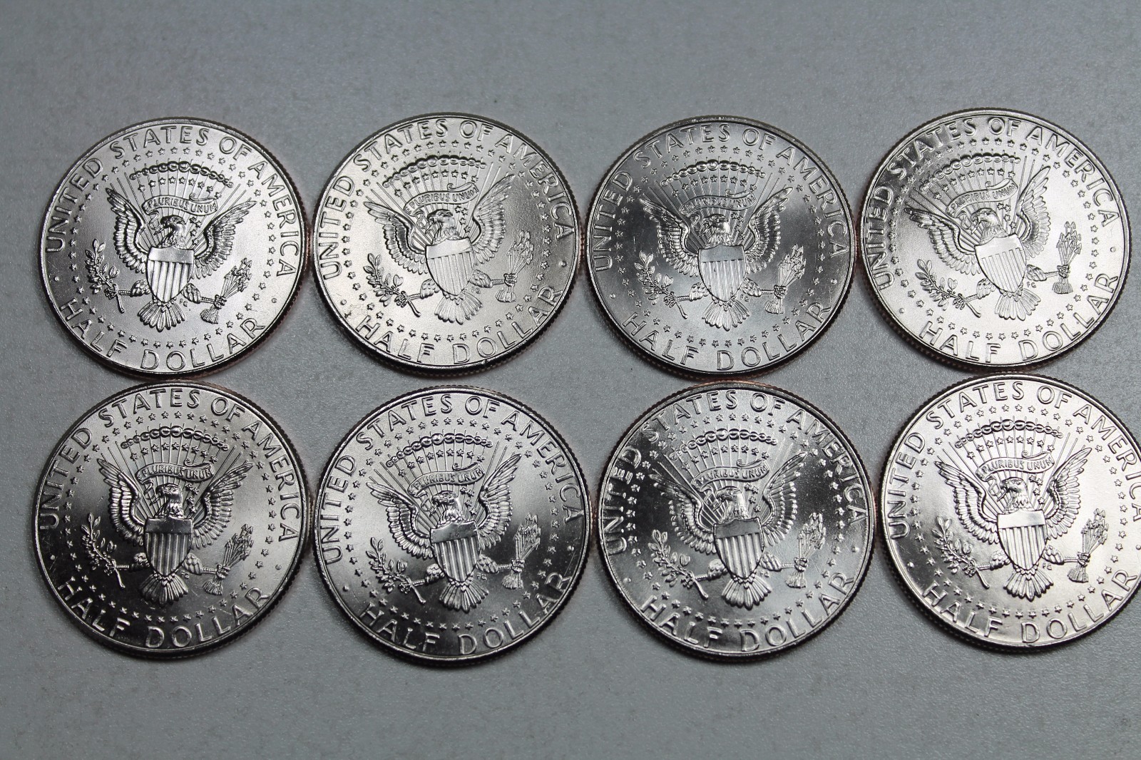 2010 2011 2012 2013 P D Uncirculated Kennedy Half Dollar Mint Roll Set ...