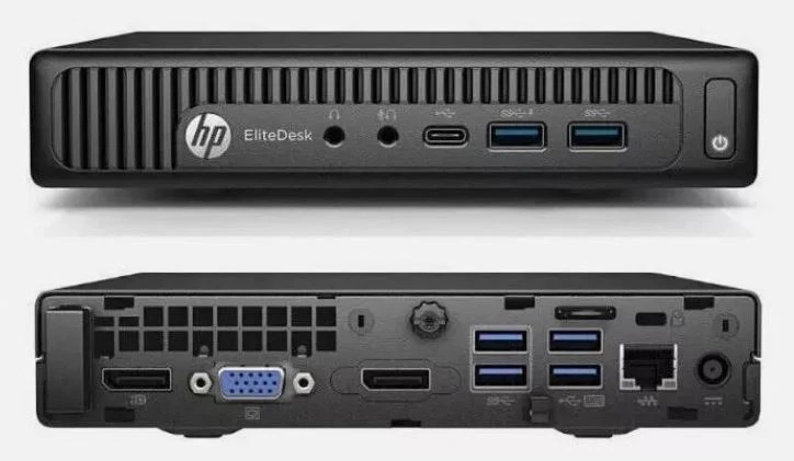 HP EliteDesk 800 G2 Mini Desktop PC Core i5 i7 6th Gen 3.4GHz 32GB RAM 1TB SSD - Image 2 of 3