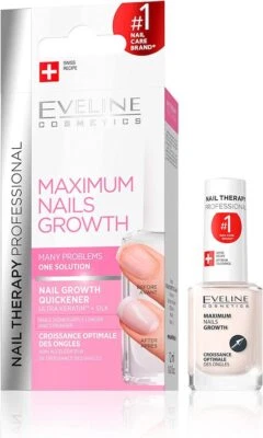 Eveline Nail Therapy Maximum Nails Growth Strengthening Nail Conditioner 12ml