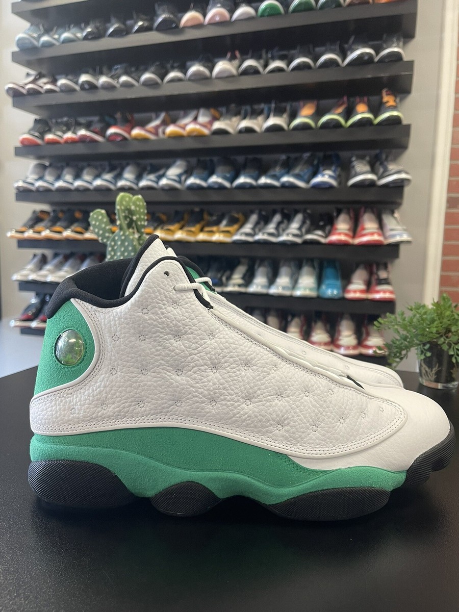 Size 11.5 - Air Jordan 13 Retro Lucky Green for sale online