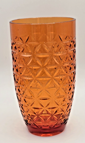 Set of 2 Phantom Chef 19oz Orange Ombre Acrylic Tumblers Shatterproof Cups - Picture 2 of 9