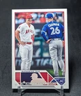 Mike Trout/Matt Chapman AL Sluggers Chat Pregame 2023 Topps Update Card #US313