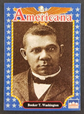 Booker T Washington 1992 Americana Starline Card #154 (NM)