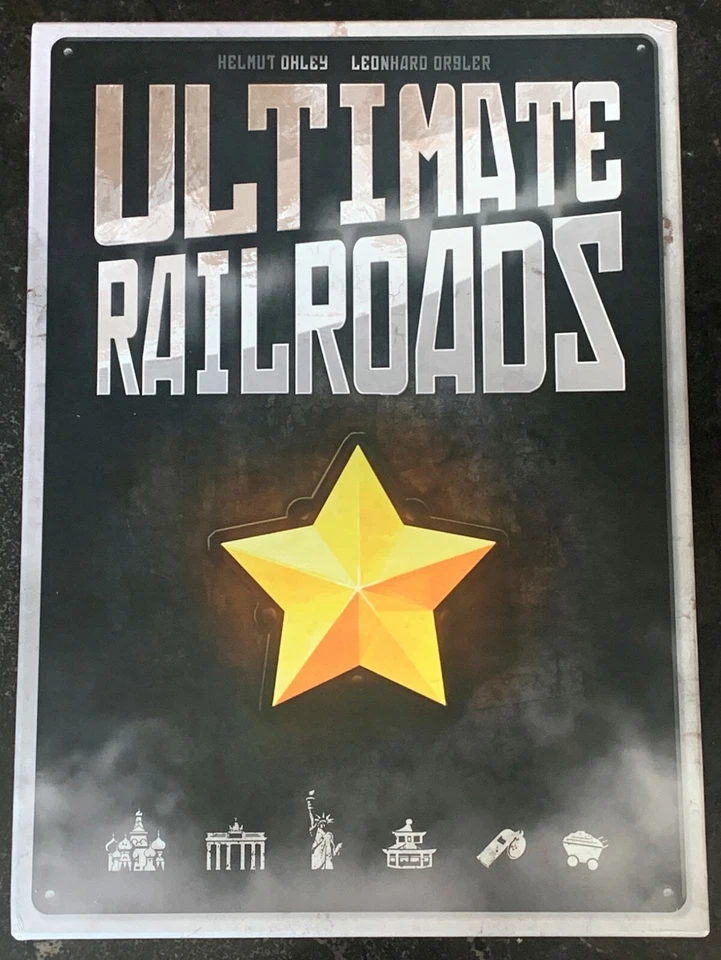 Ultimate Railroads Big Box Collection Z-Man Games - 100% Complete - Open Box NM - Image 4 of 4