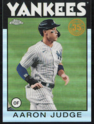 Aaron Judge 2021 Topps Chrome 1986 Topps Baseball #86BC-1 New York