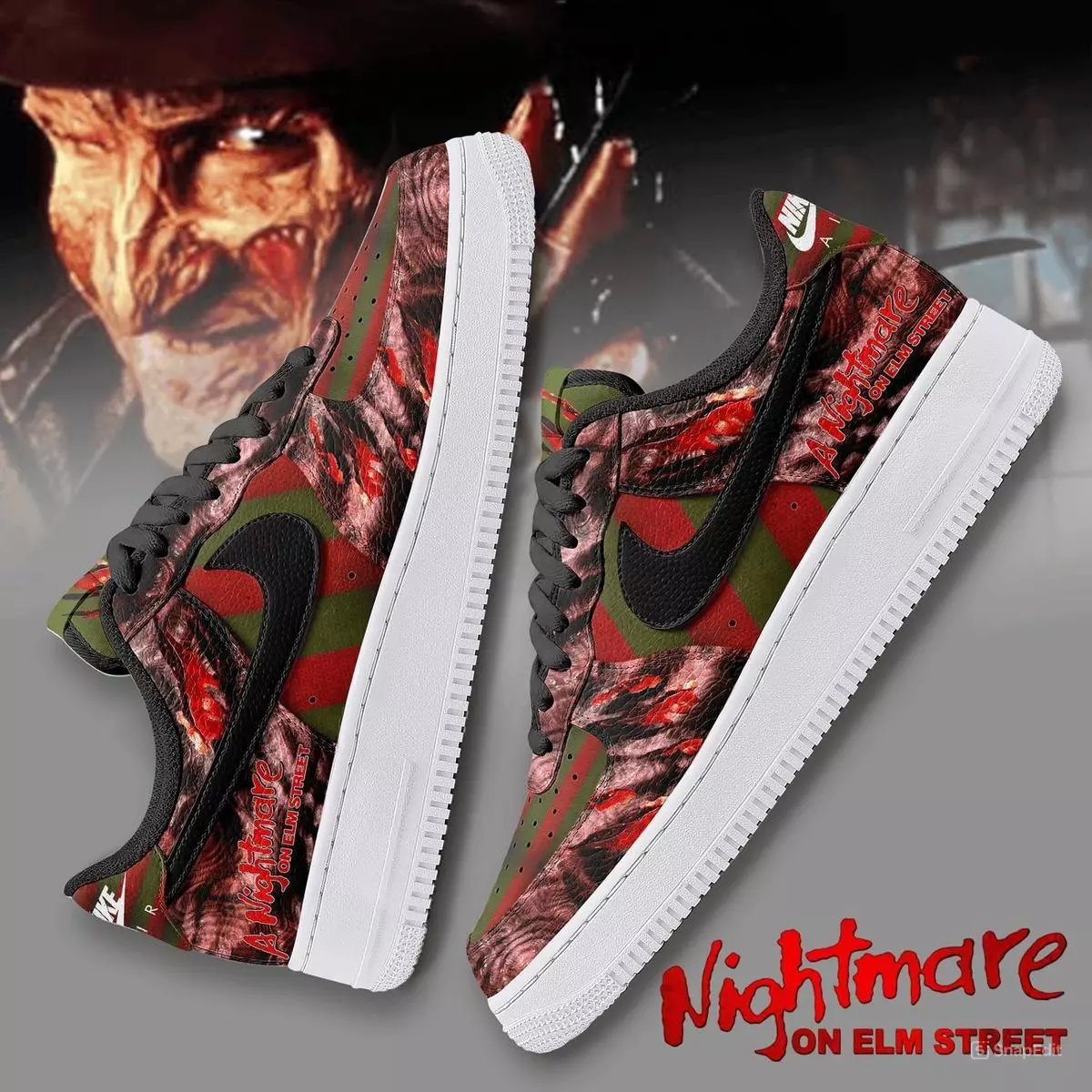 horror shoes nike