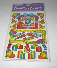 Hambly Studio's - Stickers - Frames & Corners - Party Theme - New - Older Stock
