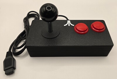Atari 7800 and 7800+ Two Button Arcade Joystick (Sanwa Style, 8 
