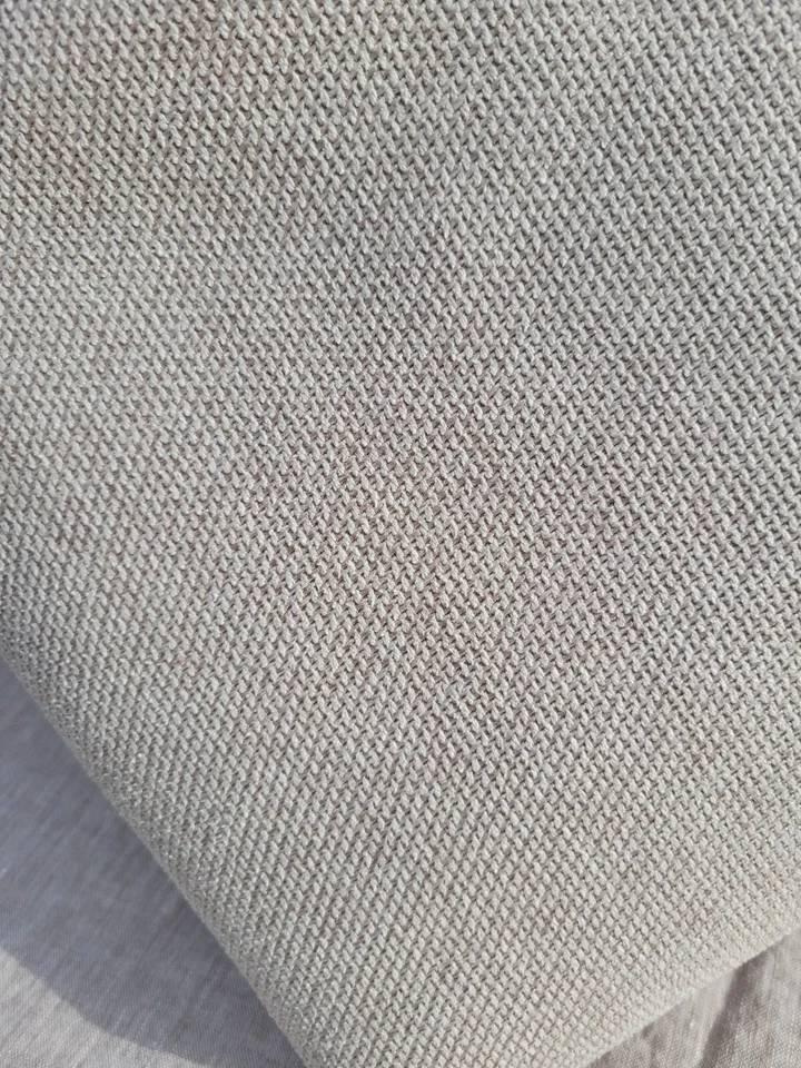 Pottery Barn Sullivan Roll Arm Replacement Slipcover Chair and A Half Oatmeal - Image 3 of 3