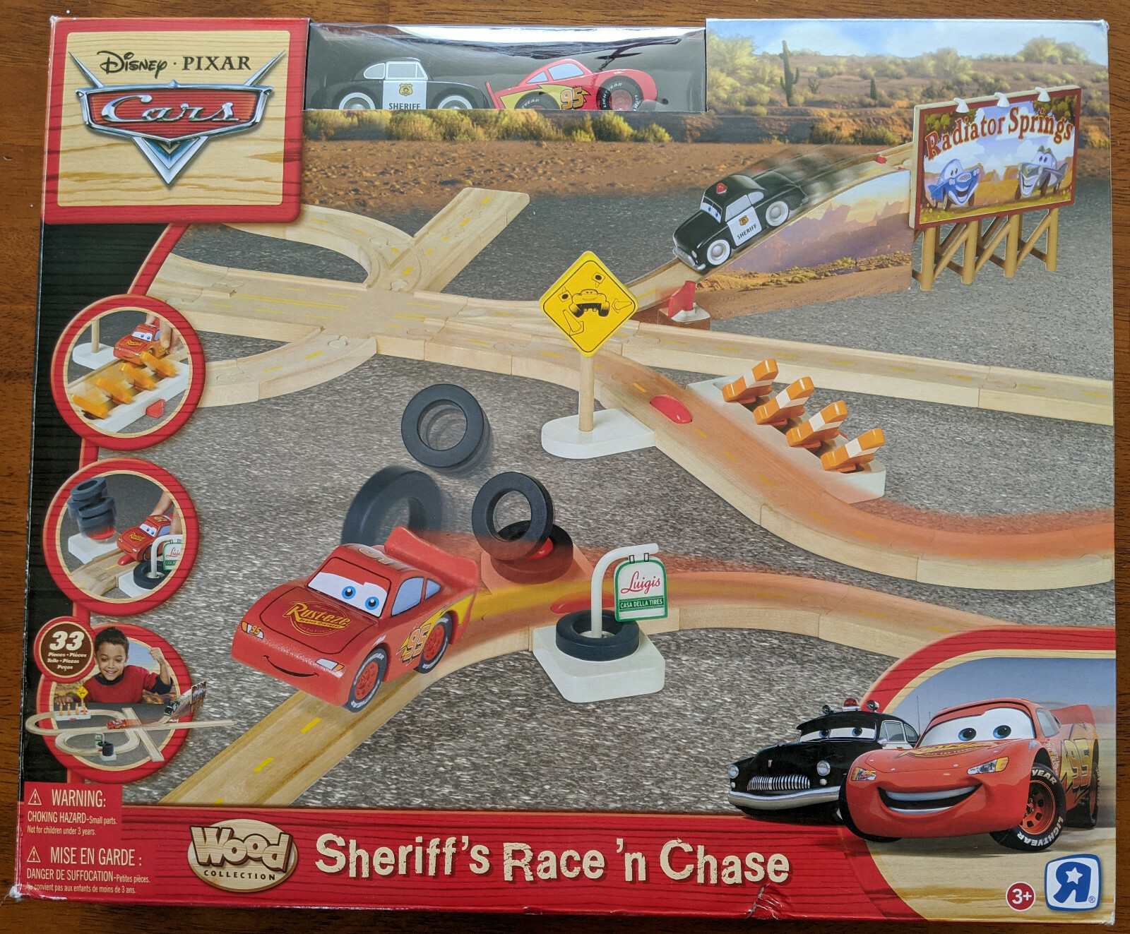 disney pixar cars race track set