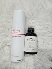 COACH Signature Fabric Cleaner And Leather Cleaner. 6 oz New