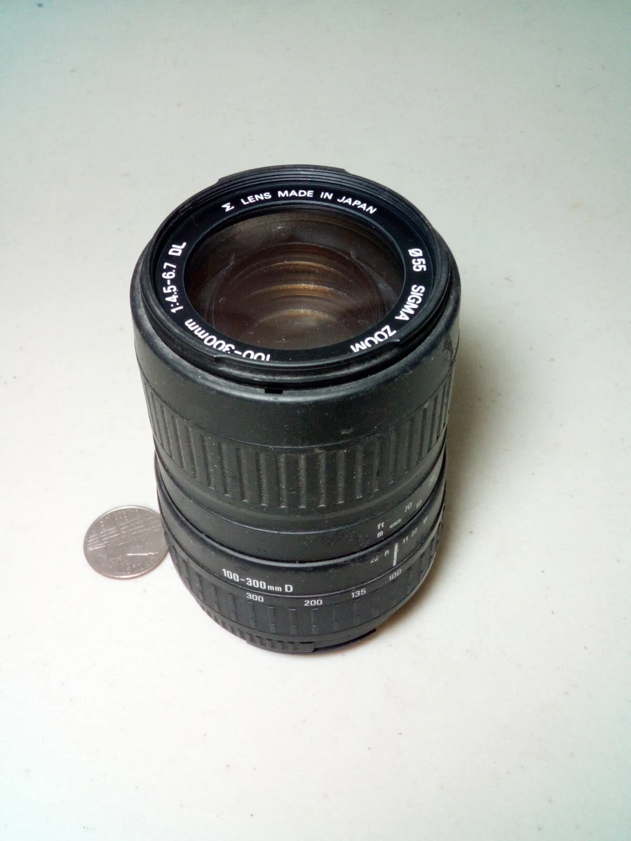 SIGMAシグマズーム 100-300mm Nikonマウント シグマ（SIGMA） ZOOM 100-300mm F4.5-6.7 DL マウント不明 中古並品