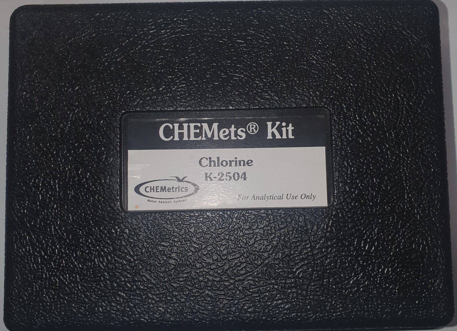 Chemetrics CHEMets Kit K2504 Test Chlorine 0 to 1, 1 to 5 ppm Range eBay