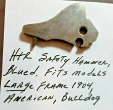 H&R "Safety  Hammer" For Large Solid Frame Revolvers 1904, American Bulldog