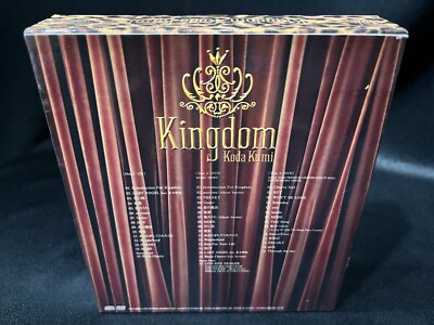Japonese Koda Kumi 豪華BOXセット Koda Kumi Kingdom Japan Limited Edition CD 2DVD (Rhythm Zone 2008
