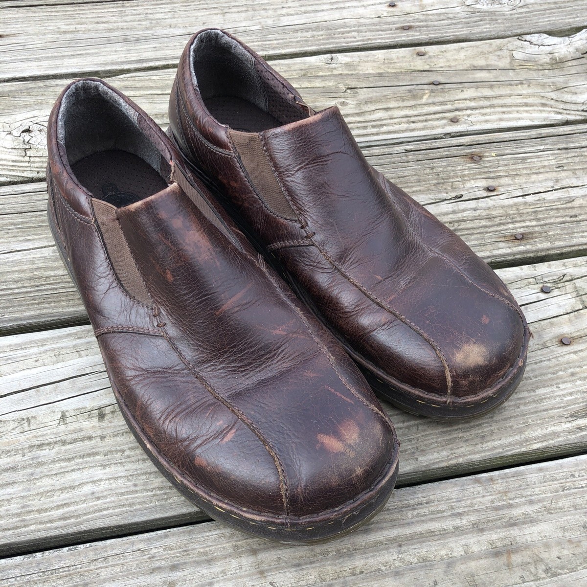 Dr Martens Tevin Mens Brown Leather Slip On Loafer Shoes Size 10‎ Dr Martens Tevin Men main image 4