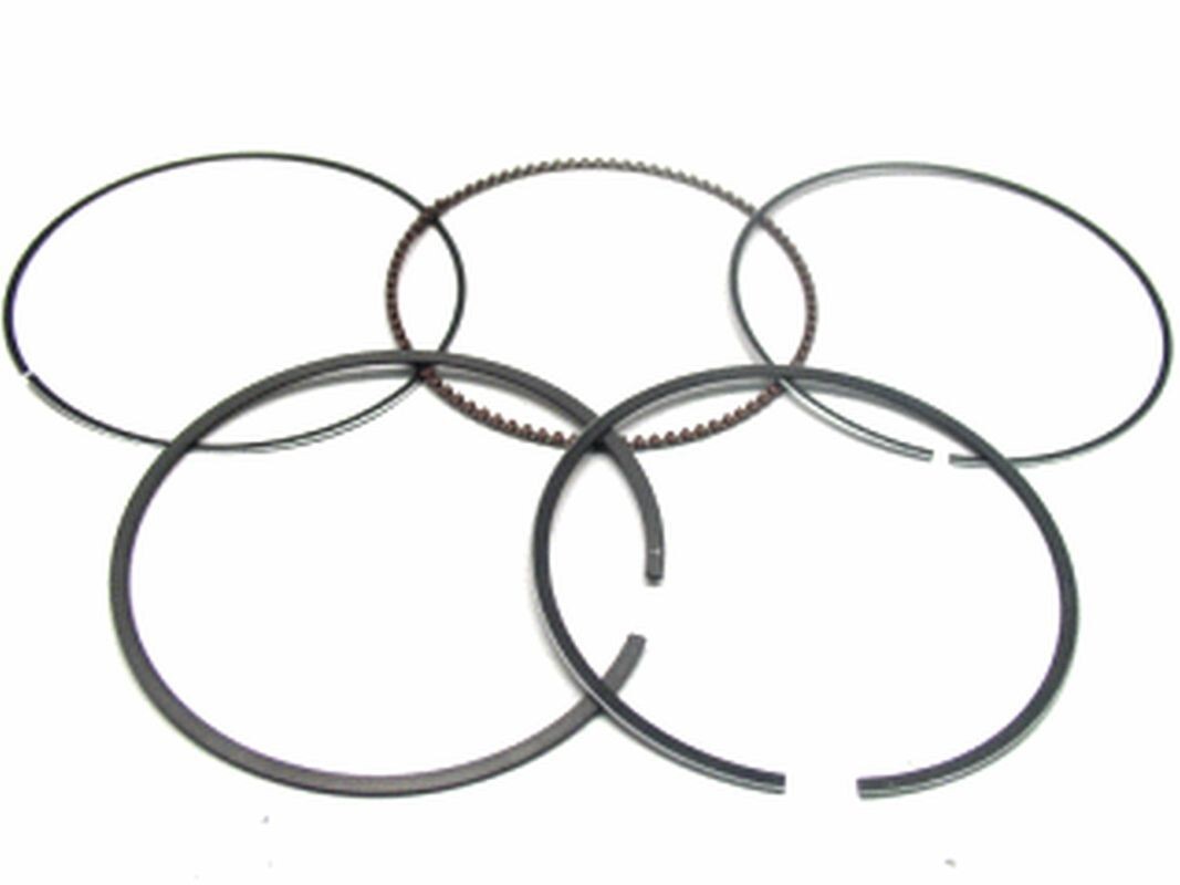 Segments de piston Polaris 500 en acier nitruré pour cylindre de Scrambler et Xplorer