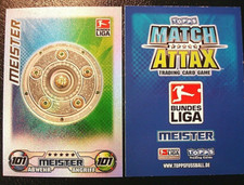 Topps Match Attax Bundesliga 09/10 2009/2010 - MEISTERSCHALE Limitierte Auflage