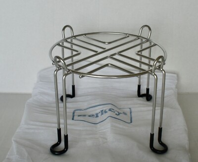 New Berkey Stainless Steel Base, fits other units 7.5'' base