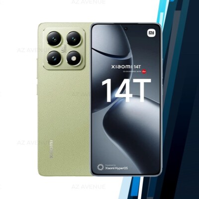 Xiaomi 14T 5G Android Cell Phone (Green/12GB+512GB/Dual SIM
