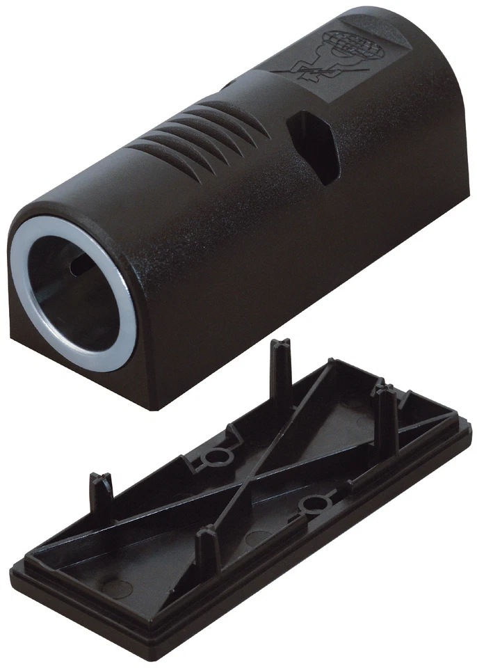 PROCAR Aufbau Power Steckdose - Zigarettenanzünder mit Grundplatte für KFZ Auto