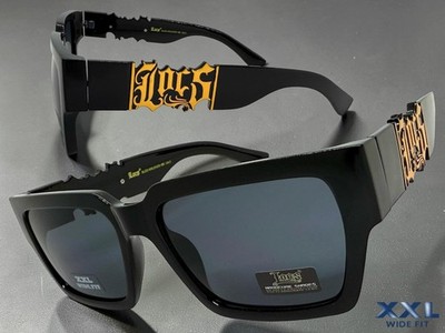 Biker Hardcore Gangster Hip Hop LOCS SUNGLASSES XXL Frame For Big