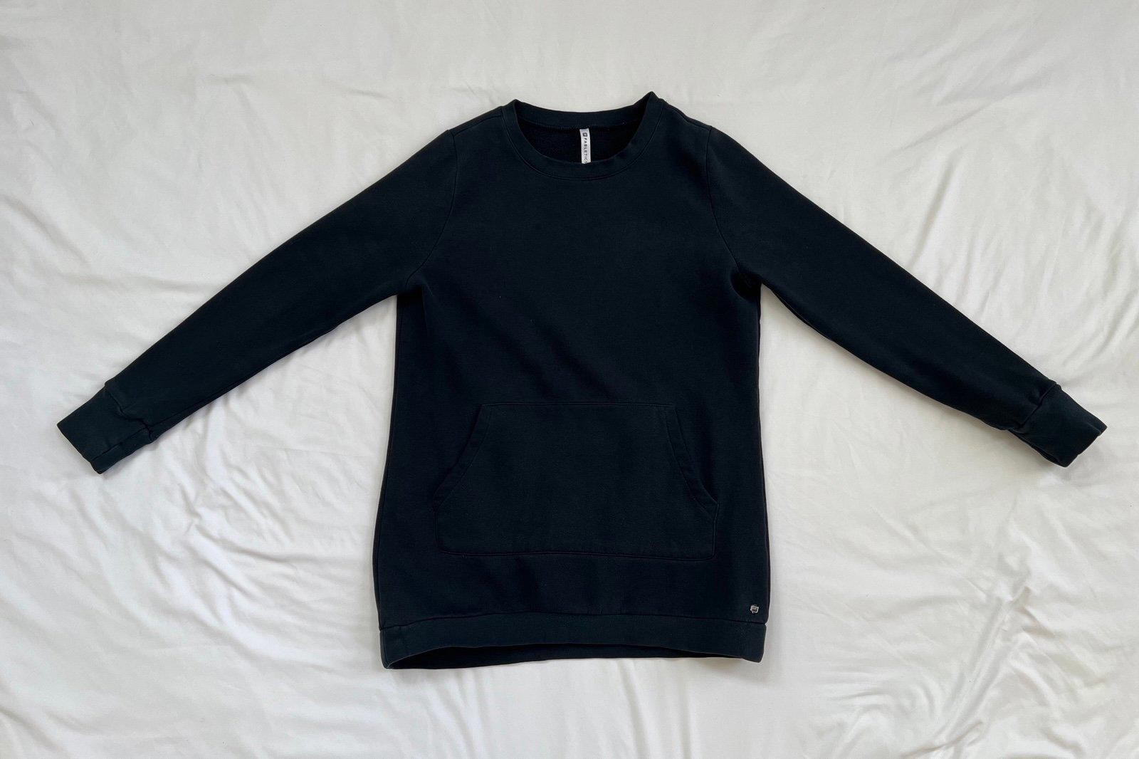 Fabletics women’s size medium black sweatshirt wi… - image 2