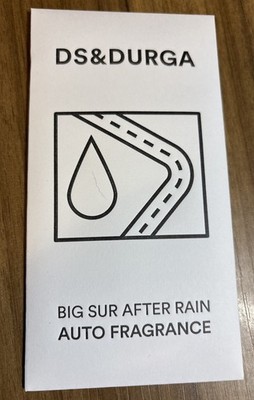 DS & Durga Big Sur After Rain Auto Fragrance