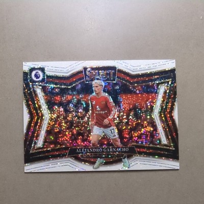 Alejandro Garnacho 2024-25 Select EPL Field Level White Sparkle SSP Argentina