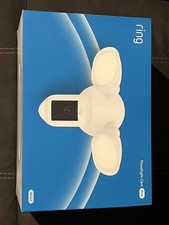 NEW Ring Floodlight Cam Wired Pro Outdoor Wi-Fi 1080p Surveillance Camera White