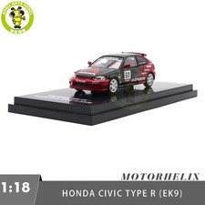1/64 Honda Civic Type R EK9 MOTORHELIX Diecast Model Car