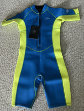 Hevto Kids Wetsuit 3/2mm Neoprene Wet Suits Size 13 for Swim Surf Dive NWT