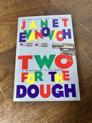 Two For The Dough by Janet Evanovich Book Hard Cover Very Good Condition