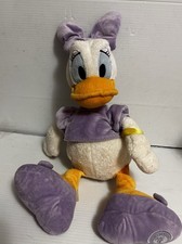 Disney Store Daisy Duck Plush 19" Genuine Original Authentic Collectible EC LN