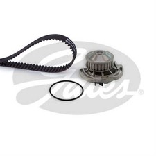 GATES Wasserpumpe + Zahnriemensatz für VW Golf I 17 Polo Coupe 86C 80 19E