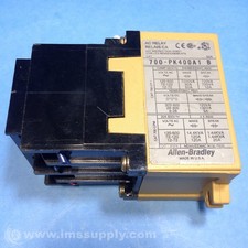 Allen Bradley 700-PK400A1 Contactor, 4P, 20A, 600VAC, Series B USIP