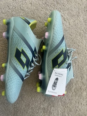 MSRP $210 New Lotto Maestro 100 V FG Green/Blue Soccer Cleats - Men s Size 10