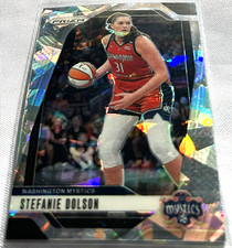 2024 Prizm WNBA Basketball Stefanie Dolson Washington Mystics Cracked Ice Prizm