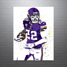 Harrison Smith Minnesota Vikings Sports Print, Man Cave