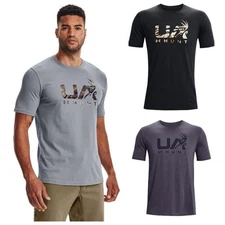 Under Armour 1366014 Men's UA Antler Hunt Logo T-Shirt Short Sleeve Graphic Tee