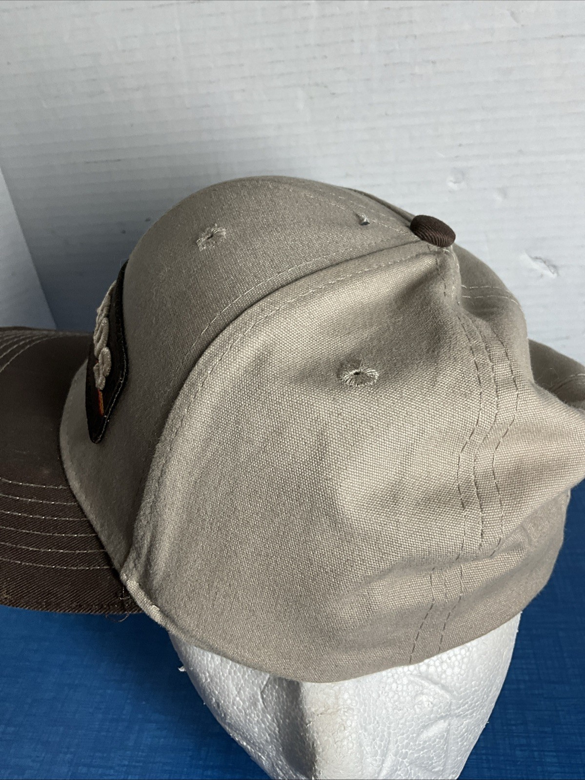 Menards Patch Snapback Hat Brown One Size Adjusta… - image 4