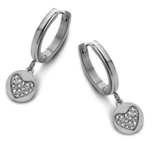 Orecchini Donna Argento 925 Silbermoos: Rettangolari A Strisce, Opachi E Lucidi - 4