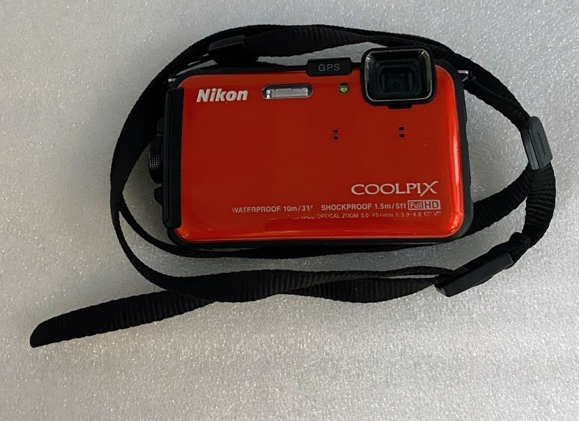 Nikon Coolpix AW100 16MP Water/Shock Proof Digital Camera with GPS