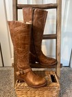 Bed Stu Women's Tan Rustic Glaye Riding Boots Size 7 - Originally Retailed $399 — photo 1
