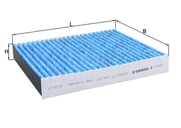 Mahle Innenraumfilter Caremetix® LAO 472 Aktivkohlefilter FüR Astra Opel Cascada-image